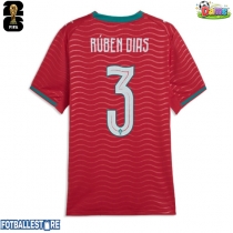 Portugal Ruben Dias #3 Hjemmedrakt Dame VM 2026 Kortermet